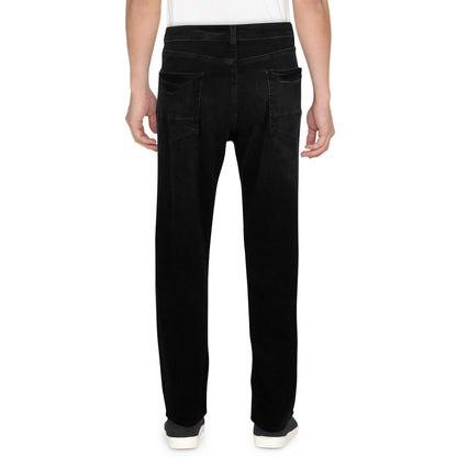 Silver Jeans Co. Mens Mid-Rise Stretch Straight Leg Jeans